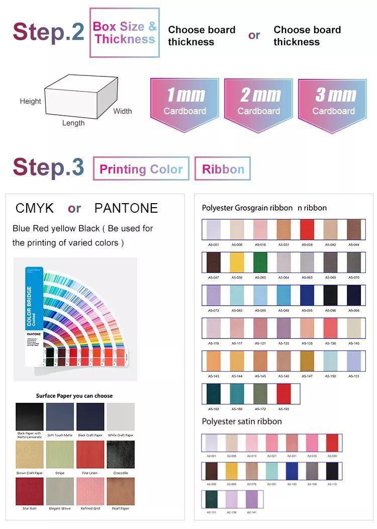Hot Stamping Box Size Thickness