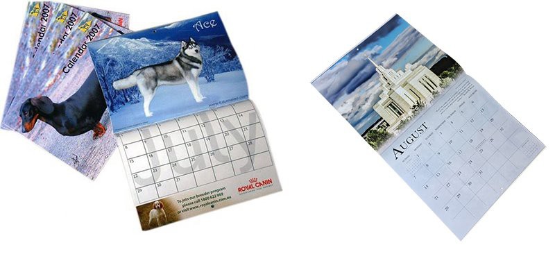 Saddle Stitched Calendar
